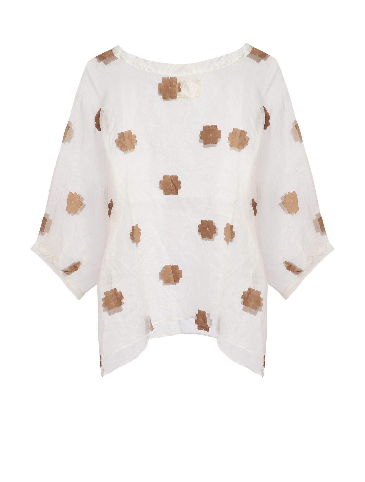 loom-organza-sheer-top-khaki-ivory