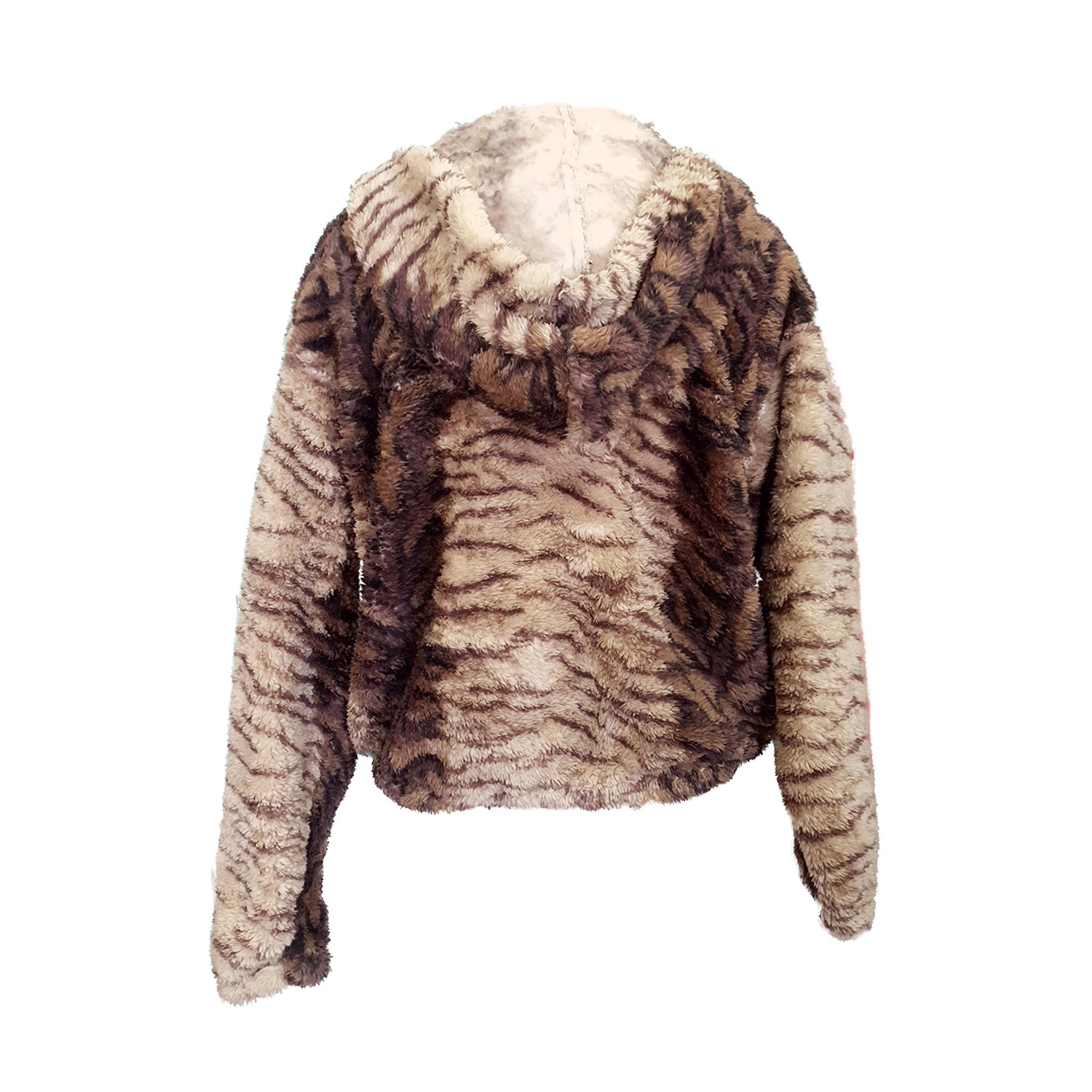 CroppedFluffyHoodie_BrownTiger_b